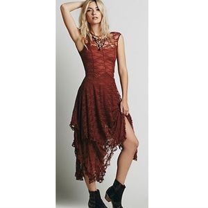Free People French Courtship Lace Dress